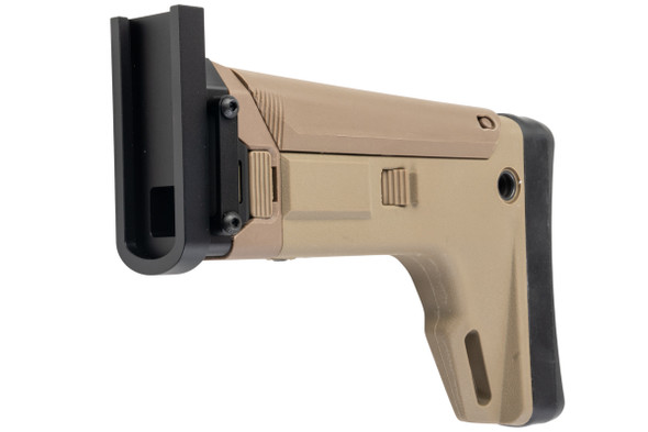 FCW Guns Modify SCAR L MK2 GBBR Adjustable Folding Stock - DE