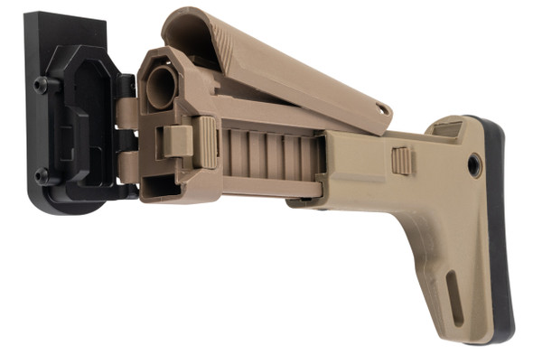 FCW Guns Modify SCAR L MK2 GBBR Adjustable Folding Stock - DE