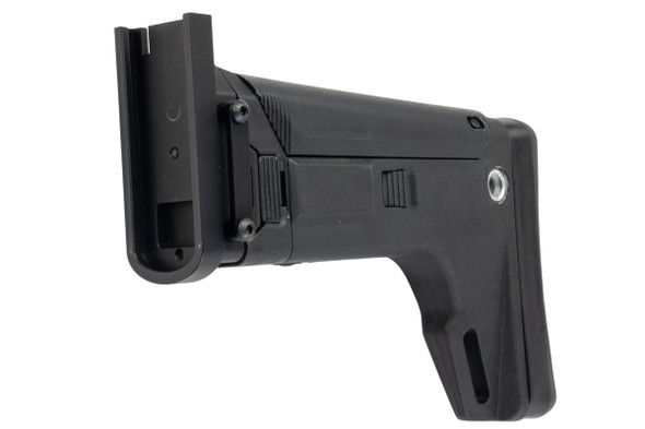 FCW WE / VFC SCAR GBBR Adjustable Folding Stock - BK