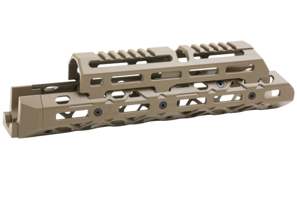 5KU 1U020B Medium Handguard for GHK/LCT AKM/AK74S/AK105 Airsoft Rifle - Tan