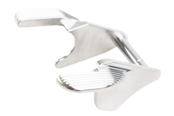 5KU Tokyo Marui Hi Capa GBB Ambi Thumb Safety (Stainless Steel) - Silver