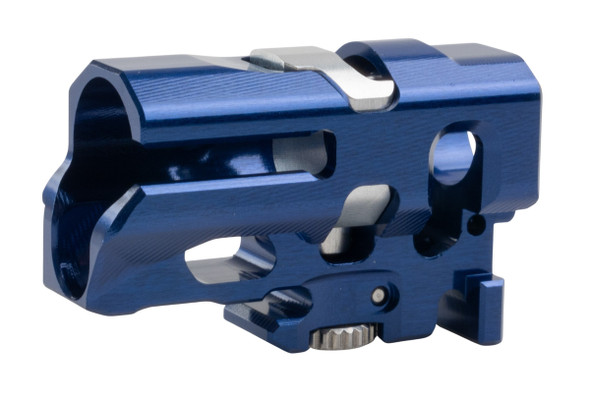 TTI Airsoft Tokyo Marui G17 Gen5 MOS & G19 GBB Infinity One Piece Full CNC TDC Hop Up Chamber - BLUE