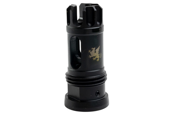 PTS Griffin Taper Mount Flash Comp - BK (14mm CCW)