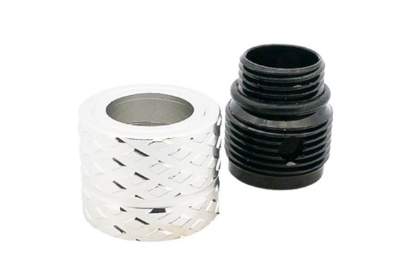 Dr. Black Thread Adapter Type B (Silver, Aluminum) - 11mm CW to 14mm CCW