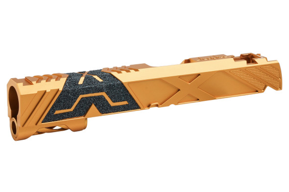 Dr. Black Tokyo Marui Hi Capa 5.1 GBB Slide (Type 'X', Aluminum, Gold)