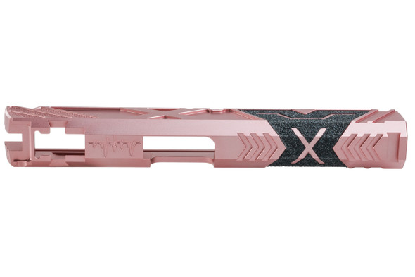 Dr. Black Tokyo Marui Hi Capa 5.1 GBB Slide (Type 'X', Aluminum, Pink)