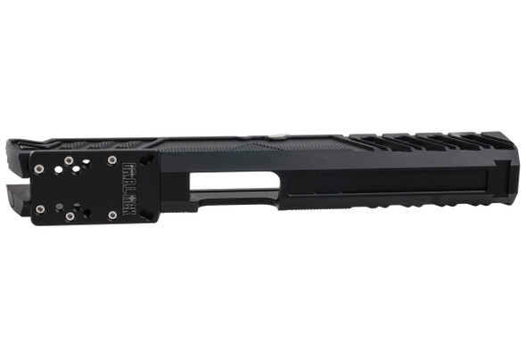 Dr. Black Tokyo Marui Hi Capa 5.1 GBB Aluminum MOS Slide (Type 'W', Black)