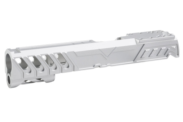 Dr. Black Tokyo Marui Hi Capa 5.1 GBB Aluminum MOS Slide (Type 'W', Silver)