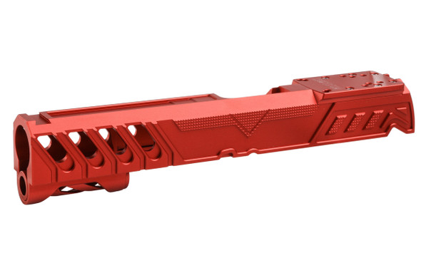 Dr. Black Tokyo Marui Hi Capa 5.1 GBB Aluminum MOS Slide (Type 'W', Red)