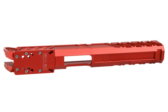 Dr. Black Tokyo Marui Hi Capa 5.1 GBB Aluminum MOS Slide (Type 'W', Red)