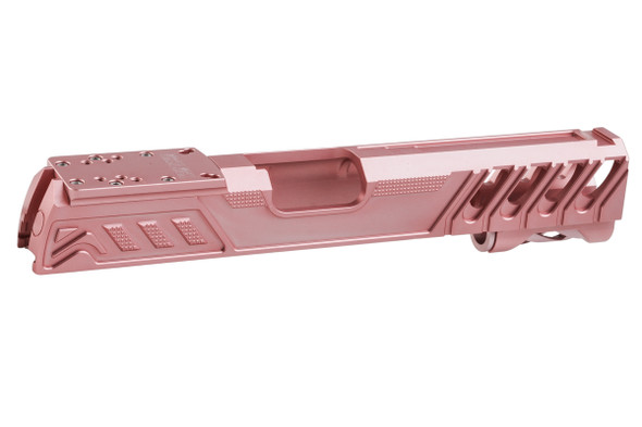 Dr. Black Tokyo Marui Hi Capa 5.1 GBB Aluminum MOS Slide (Type 'W', Pink)