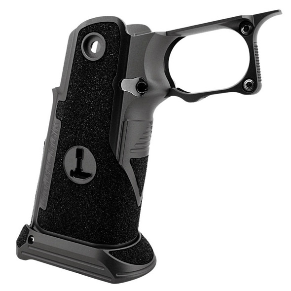 Dr. Black Tokyo Marui Hi Capa GBB Aluminum Grip (Type C, Black)