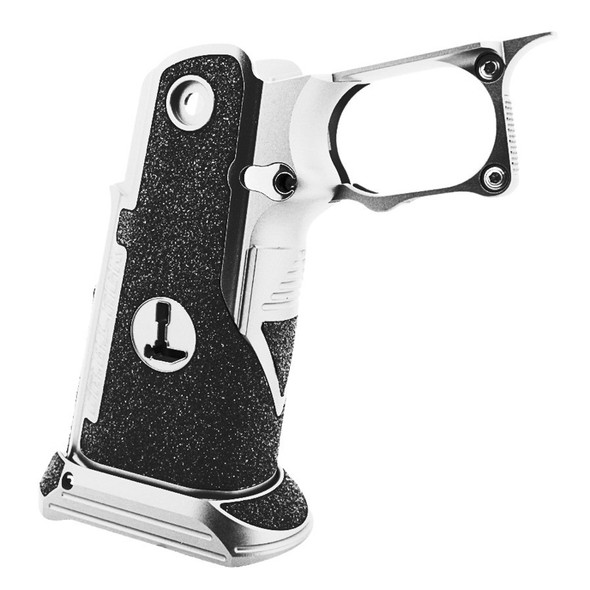 Dr. Black Tokyo Marui Hi Capa GBB Aluminum Grip (Type C, Silver)