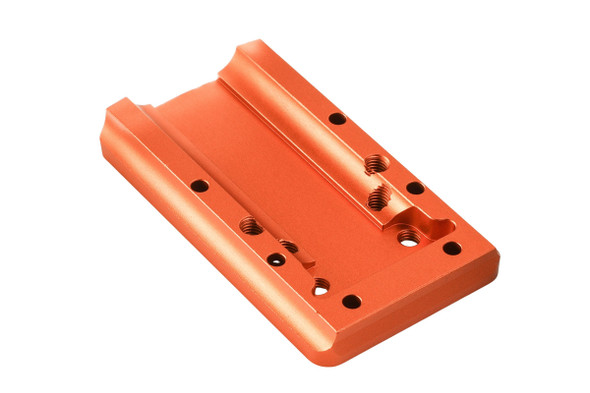 Dr. Black Aluminum Slide Type W / Y Red Dot Adapter Plate (Orange)