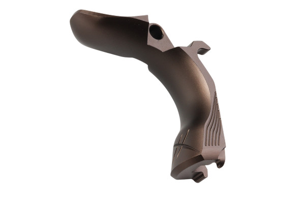 Dr. Black Tokyo Marui Hi Capa GBB Aluminum Grip Safety (Type C, Tan)