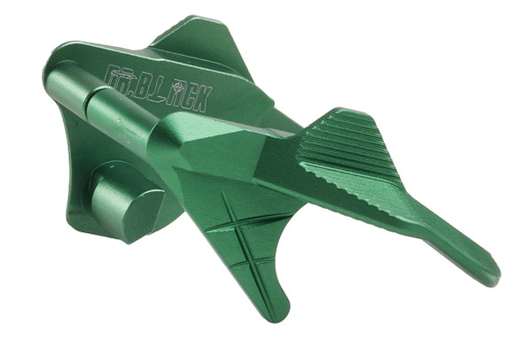 Dr. Black Tokyo Marui Hi Capa GBB Aluminum Thumb Safety (Type C, Green)
