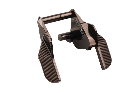 Dr. Black Tokyo Marui Hi Capa GBB Aluminum Thumb Safety (Type B, Tan)