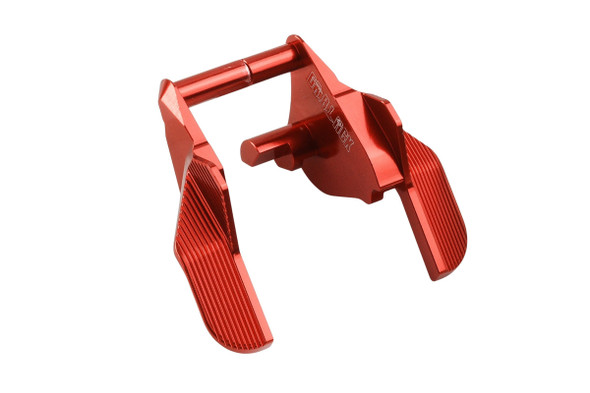 Dr. Black Tokyo Marui Hi Capa GBB Aluminum Thumb Safety (Type B, Red)