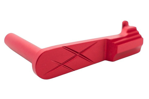 Dr. Black Tokyo Marui Hi Capa GBB Aluminum Slide Stop (Type C, Red)