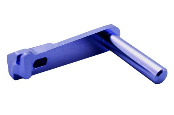 Dr. Black Tokyo Marui Hi Capa GBB Aluminum Slide Stop (Type C, Blue)