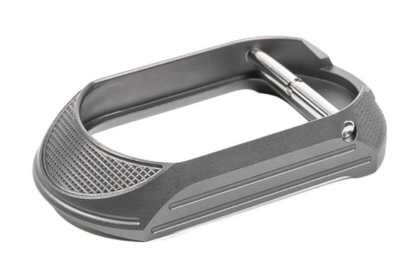 Dr. Black Tokyo Marui Hi Capa GBB Aluminum Magwell Type B (Polymer Grip / Dr.Black Aluminum Grip) - Gray