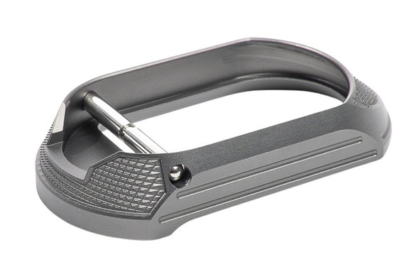 Dr. Black Tokyo Marui Hi Capa GBB Aluminum Magwell Type B (Polymer Grip / Dr.Black Aluminum Grip) - Gray