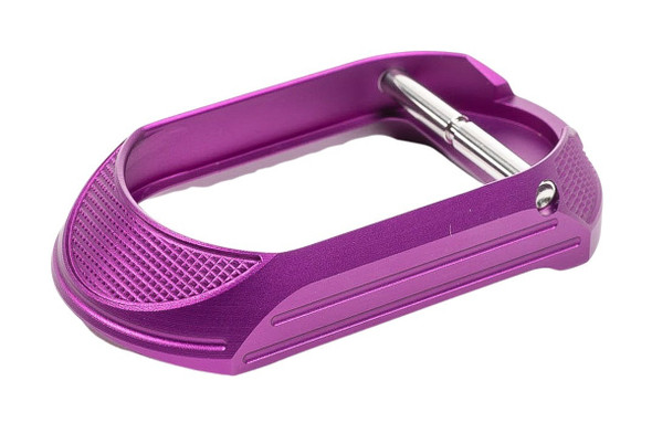 Dr. Black Tokyo Marui Hi Capa GBB Aluminum Magwell Type B (Polymer Grip / Dr.Black Aluminum Grip) - Purple