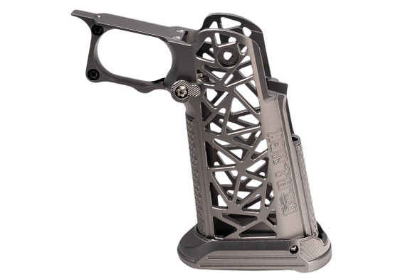 Dr. Black Tokyo Marui Hi Capa GBB Aluminum Grip (Type A, Gray)