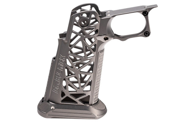 Dr. Black Tokyo Marui Hi Capa GBB Aluminum Grip (Type A, Gray)