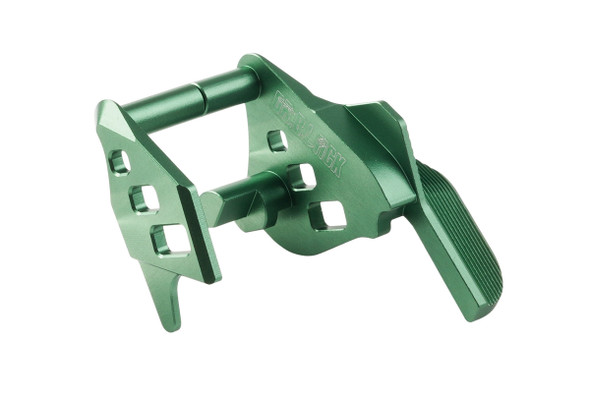 Dr. Black Tokyo Marui Hi Capa GBB Aluminum Thumb Safety (Type A, Green)