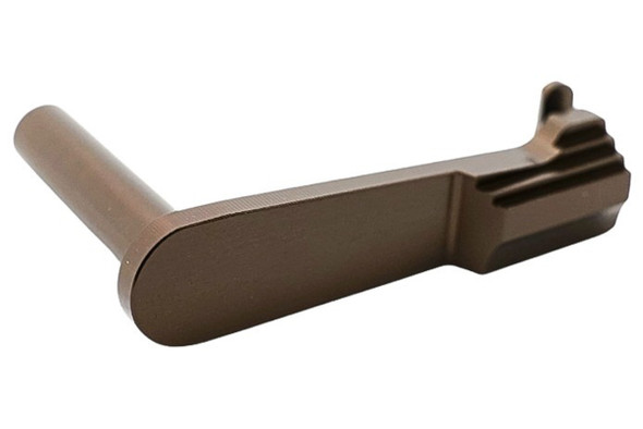 Dr. Black Tokyo Marui Hi Capa GBB Aluminum Slide Stop (Type B, Tan)