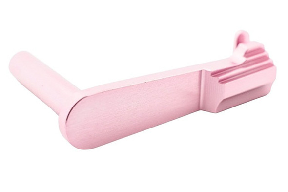 Dr. Black Tokyo Marui Hi Capa GBB Aluminum Slide Stop (Type B, Pink)