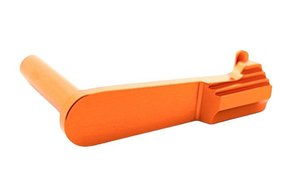 Dr. Black Tokyo Marui Hi Capa GBB Aluminum Slide Stop (Type B, Orange)