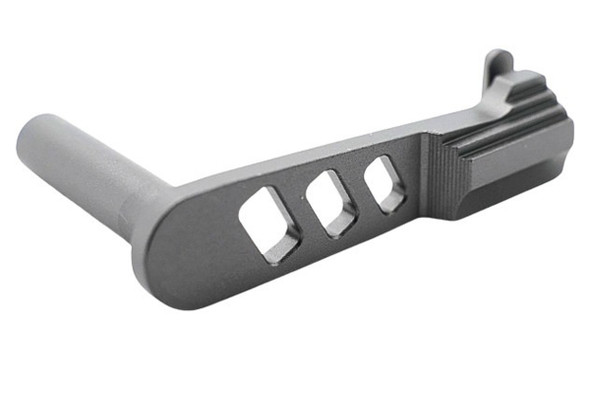 Dr. Black Tokyo Marui Hi Capa GBB Aluminum Slide Stop (Type A, Gray)