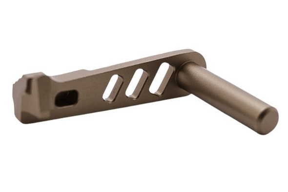 Dr. Black Tokyo Marui Hi Capa GBB Aluminum Slide Stop (Type A, Tan)
