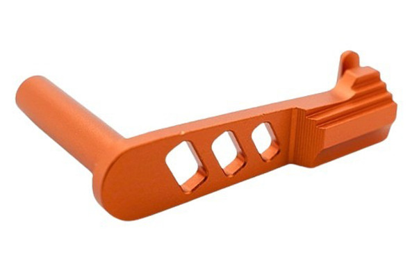 Dr. Black Tokyo Marui Hi Capa GBB Aluminum Slide Stop (Type A, Orange)