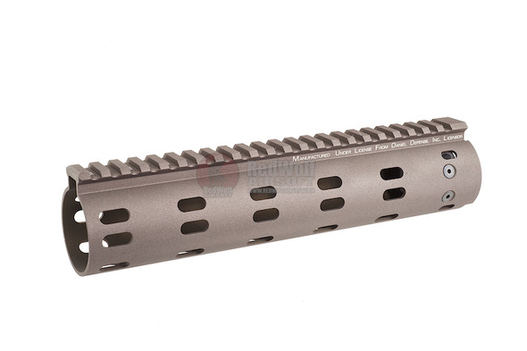 Madbull Daniel Defense Licensed Modular Float Rail 9inch - TAN
