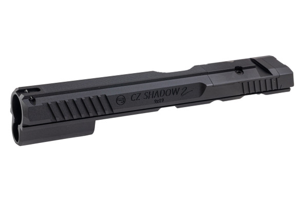 5KU KJ CZ Shadow 2 Orange GBB Optic Ready Slide w/ RMR Mount Plate (CNC Aluminum) - Black
