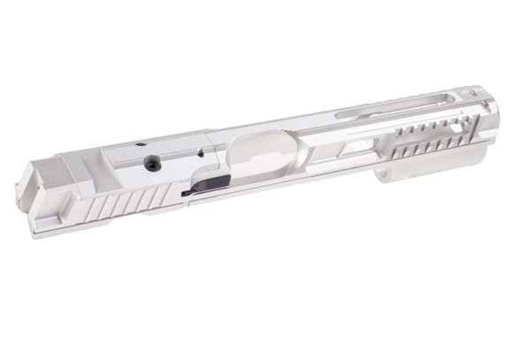 5KU KJ CZ Shadow 2 Orange GBB Optic Ready Milling Slide w/ RMR Mount Plate (CNC Aluminum) - Silver