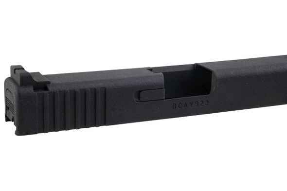 Revanchist Airsoft Tokyo Marui G17 Gen4 GBBP 3D Printed Version 2 Slide (Iron Sight) - BK