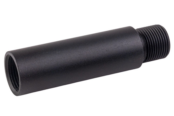 5KU 2 inch Airsoft Barrel Extension for 14mm Thread (CW to CCW)