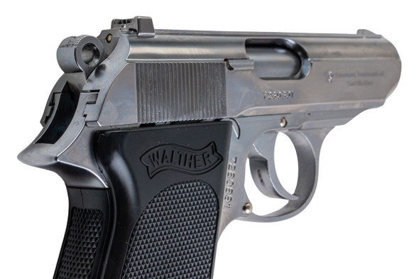 Marushin Walther PPK Silver Model Gun (Licensed by Carl Walther)