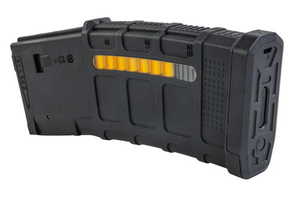 Double Eagle DMAG Tokyo Marui M4 MWS Green Gas Magazine V2 (35 rounds, Black)