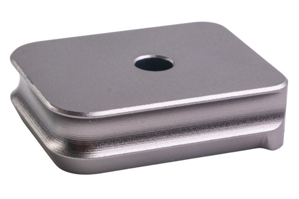 Top Shooter Umarex/ VFC Walther PDP GBB Mag Base (CNC Aluminum, Grey)