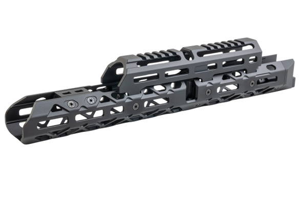 5KU 1U004B Extended Handguard for CYMA AKM / AK74S Airsoft AEG - Black
