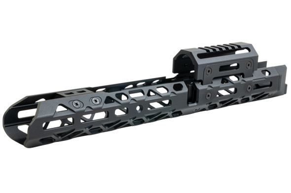 5KU 1U004 Extended Handguard for CYMA AKM/ AK74S Airsoft AEG - Black