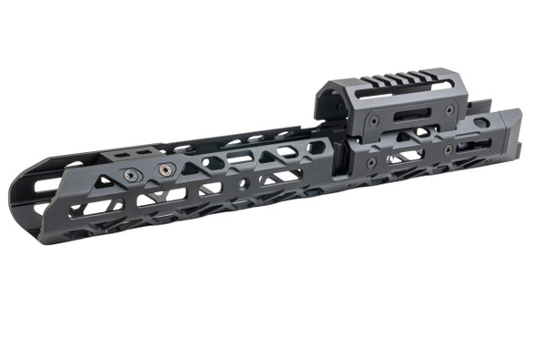 5KU 1U004 Extended Handguard for GHK / LCT AKM / AK74S Airsoft AEG - Black