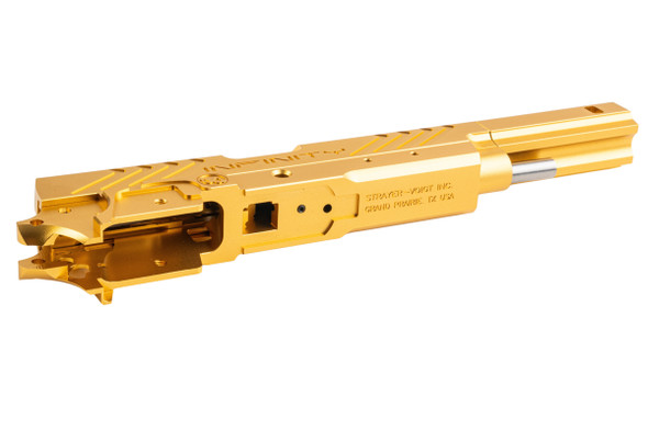 5KU Tokyo Marui Hi Capa GBB INF Style IMM 7inch Open Slide Kit (GD/BK)