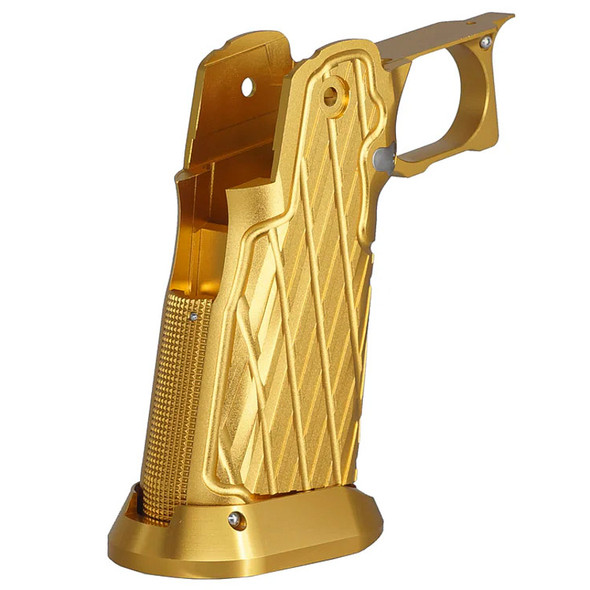 5KU Tokyo Marui Hi Capa GBB CNC Aluminum Grip (Type 11) - Gold
