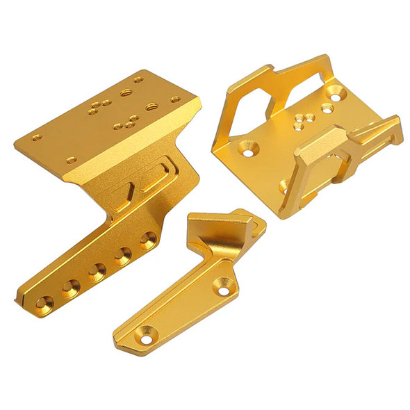5KU Tokyo Marui Hi Capa GBB Exoskeleton Optic Mount w/ Thumb Rest - Gold